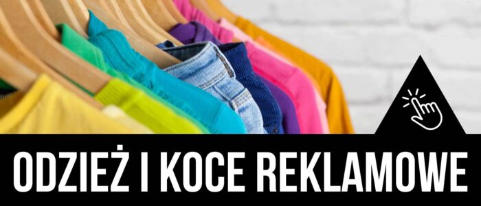 odzież i koce reklamowe